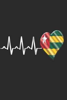 Paperback Togo Notebook: Togo Notebook - college book - diary - journal - booklet - memo - composition book - 120 sheets - Dot Grid paper 6x9 i Book