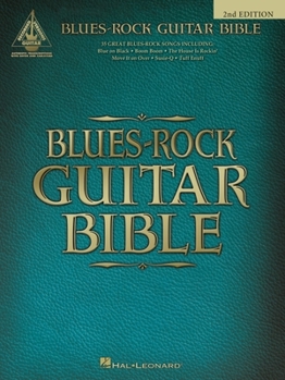Paperback Blues-Rock Guitar Bible Book