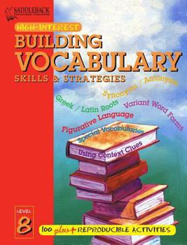 Paperback Building Vocabulary Skills & Strategies Level 8 Book