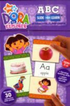 Cards Slide and Learn Flashcards: Dora Alphabet Book