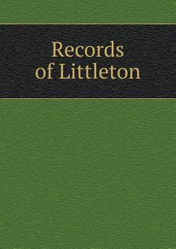 Paperback Records of Littleton Book