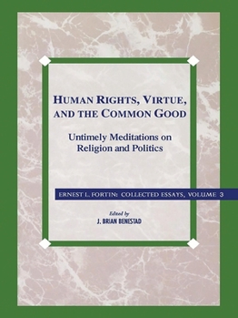Paperback Human Rights, Virtue and the Common Good: Untimely Meditations on Religion and Politics Book
