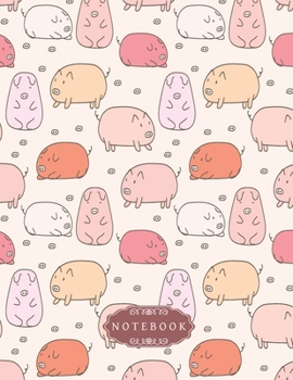 Notebook: MR.Pig cover Lined Journal Note Taking System for School and University | 8.5 x 11 – 110 College-ruled - Journal, Notebook, Diary, Composition Book