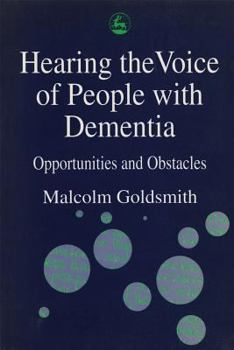 Paperback Hearing Voice of People with Dementia Book