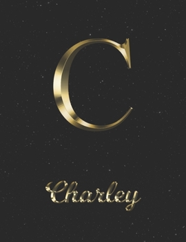 Paperback Charley: 1 Year Daily Planner (12 Months) - Yellow Gold Effect Letter C Initial First Name - 2020 - 2021 - 365 Pages for Planni Book
