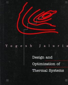 Hardcover Design and Optimization of Thermal Systems Book