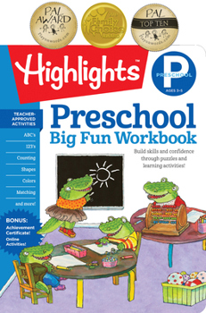 Paperback Preschool Big Fun Workbook Book