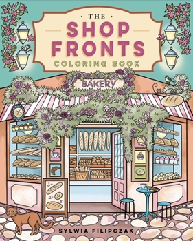 Paperback The Shop Fronts Coloring Book