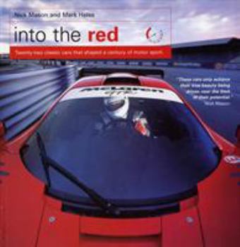 Hardcover Into the Red: 22 Classic Cars That Shaped a Century of Motor Sport Book