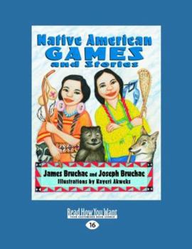 Paperback Native American Games and Stories (Easyread Large Edition) [Large Print] Book