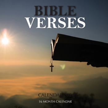 Paperback Bible Verses Calendar 2020: 16 Month Calendar Book