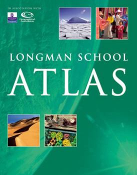 Paperback Longman School Atlas Book