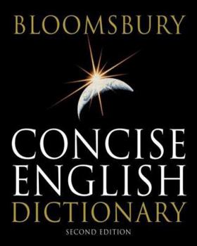 Hardcover Bloomsbury Concise English Dictionary Book