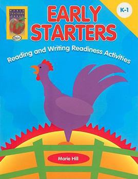 Paperback Early Starters, K-1: Reading and Writing Readiness Activities Book