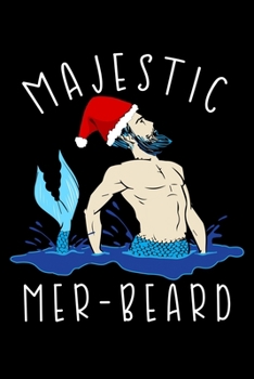 Paperback Majestic Merbeard: College Ruled Notebook Book