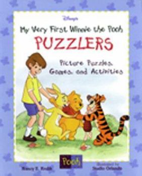 Paperback My Very First Winnie the Pooh Puzzlers: Picture Puzzles, Games, and Activities Book
