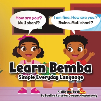 Paperback Learn Bemba - Simple Everyday Language [English, Middle] Book