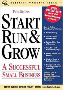 Paperback Start Run & Grow: A Successful Small Business Book