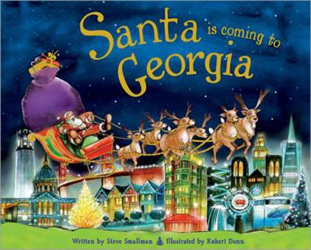 Hardcover Santa Is Coming to Georgia Book