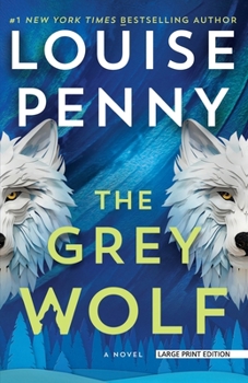Paperback The Grey Wolf [Large Print] Book