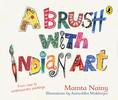 Paperback Brush with Indian Art Book