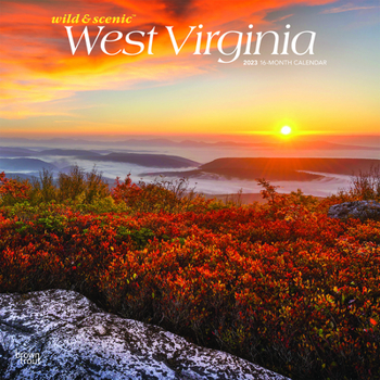 Calendar West Virginia Wild & Scenic 2023 Square Book