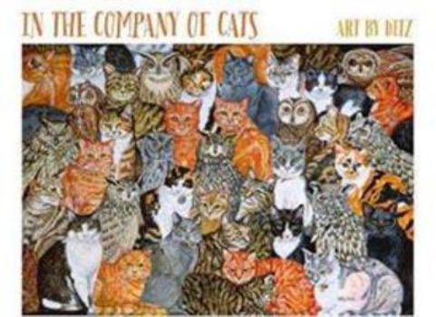 Misc. Supplies In the Company of Cats: Art by Ditz Boxed Notecard Assortment Book