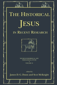 Hardcover The Historical Jesus in Recent Research Book