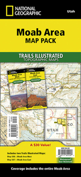 Loose Leaf Moab Area [Map Pack Bundle] Book