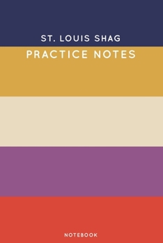 Paperback St. Louis Shag Practice Notes: Cute Stripped Autumn Themed Dancing Notebook for Serious Dance Lovers - 6"x9" 100 Pages Journal Book