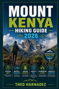 Paperback Mount Kenya Hiking Guide Book