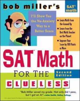 Paperback Bob Miller's SAT Math for the Clueless Book
