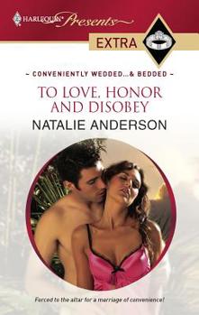 Mass Market Paperback To Love, Honor and Disobey Book