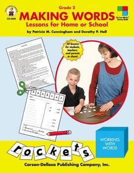 Paperback Making Words, Grade 2: Lessons for Home or School Book