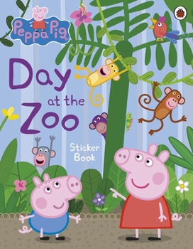 Paperback Peppa Pig: Day at the Zoo Sticker Book