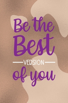 Paperback Be The Best Version Of You: Notebook Journal Composition Blank Lined Diary Notepad 120 Pages Paperback Brown Texture Vitiligo Book