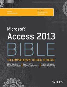 Paperback Microsoft Access 2013 Bible Book