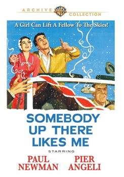 DVD Somebody Up There Likes Me Book