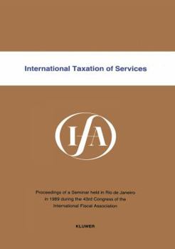 Paperback International Taxation of Services Book