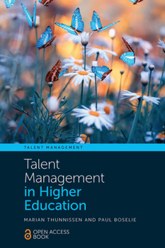 Paperback Talent Management in Higher Education Book