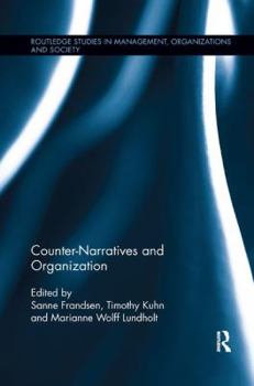 Paperback Counter-Narratives and Organization Book