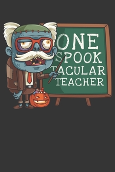 2020 Week To View Dated Planner Diary: 6x9 Inches Paperback Halloween Zombie Spooktacular Teacher Appreciation Gift