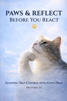 Paperback Paws & Reflect Before You React: Learning Self-Control with God's Help Book