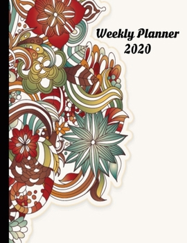 Paperback Weekly Planner 2020: 8.5x11 Inch Size Simple Two Page Spread For Staying on Track, Includes Pages for Important Dates And Notes Book