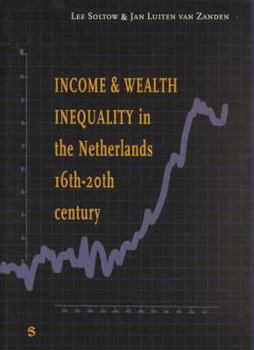 Hardcover Income and Wealth Inequality in the Netherlands 16th-20th Century Book