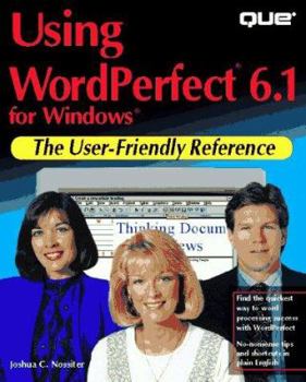 Paperback Using Wordperfect 6.1 for Windows Book