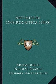 Paperback Artemidori Oneirocritica (1805) [Latin] Book