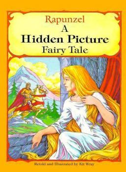 Hardcover Rapunzel Hidden Picture Book