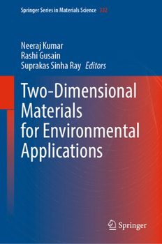Hardcover Two-Dimensional Materials for Environmental Applications Book