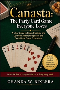 CANASTA: THE PARTY CARD GAME EVERYONE LOVES: A Clear Guide to Rules, Strategy, and Confident Play for Beginners and Social Card Game Enthusiasts